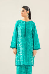 2-Pc Printed Lawn Shirt with Straight Trouser SCPM3-004